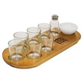 Shot Serving Tray w/ Garnish Bowl